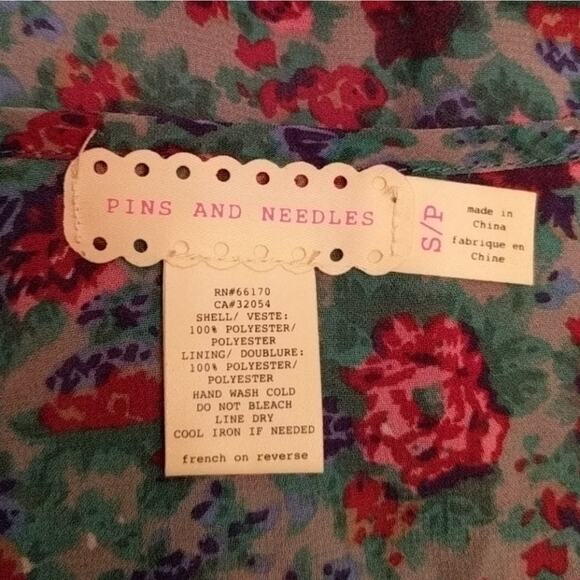 Urban Outfitters Pins and Needles floral sun dress size Small - Picture 2 of 2
